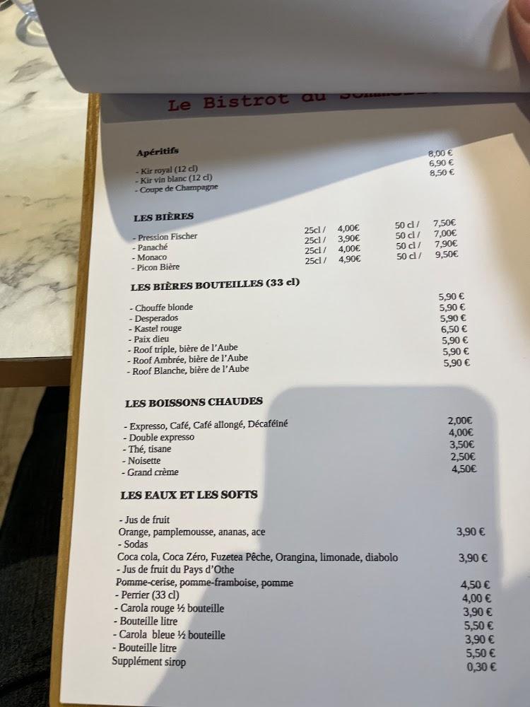 Le Bistrot du Sommelier - Menu Image 2